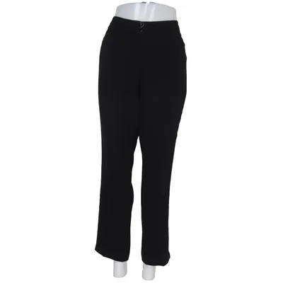 Kostuumbroek (Zwart) van Votre Nom Acetaat, Polyester