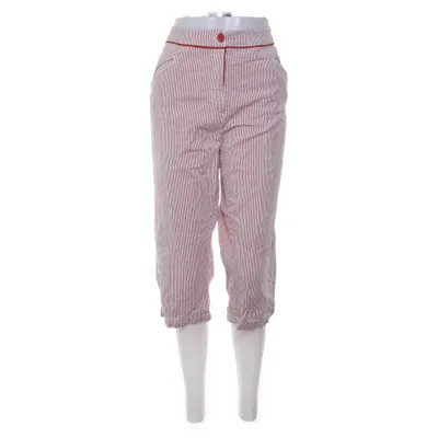 Three-quarter pants (White, Red) from Cappuccini Cotton
