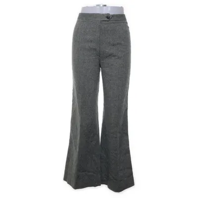 Palazzo pants (Green, Multicolored) from Gaston Jaunet Acrylic, Polyester, Viscose