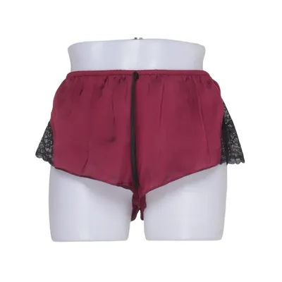 Pyjamashorts (Lila, Schwarz) von Ann-Kathrin Götze x Hunkemöller Polyester