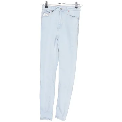 Jeans (Blue) from Never Denim Elastane, Polyester, Recycled cotton
