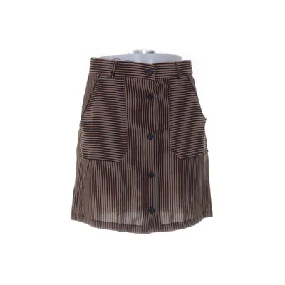 Rok (Beige, Zwart) van Mango Casual Polyester, Viscose