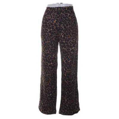 Palazzo broek (Bruin, Zwart, Meerkleurig) Polyester