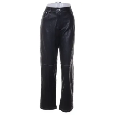 Leren broek (Zwart) van NA-KD