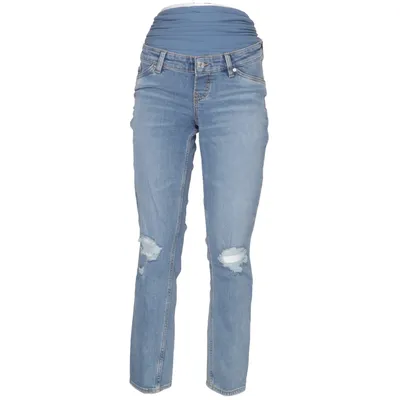 Jeans maternité (Bleu) de Mama Coton, Élasthane, Polyester