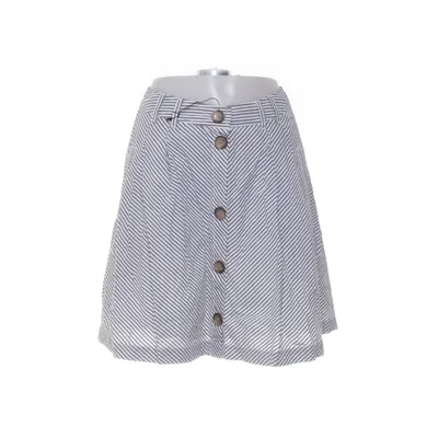 Rok (Blauw, Wit) van Lands' End Katoen