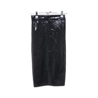Vinyl skirt (Black) from NLY One Elastane, Polyester