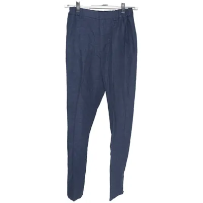 Kostymbyxor (SLIM FIT ADJUSTABLE WAIST) från H&M Bomull, Linne, Polyester
