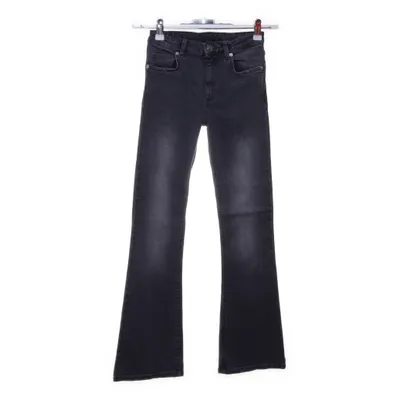 Jeans (Grå) fra Ryvls Bomuld, Elastan