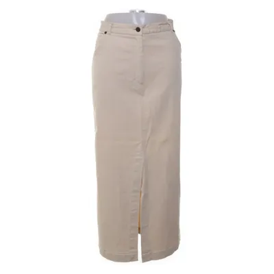 Denim skirt (Beige) from Kello Cotton