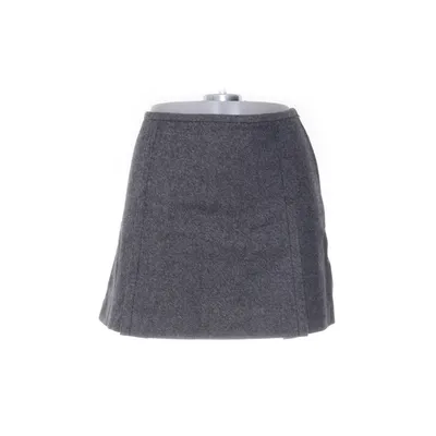 Skirt (Gray) from Sisley Acrylic, Elastane, Polyester, Wool