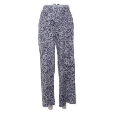 Palazzo pants (Blue, White, Multicolored) from Indiska Viscose, Elastane