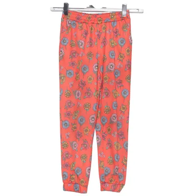 Pants (Red, Multicolored) from Minimarket Polyester