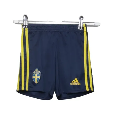 Träningsshorts (Blå, Gul) från Adidas Återvunnen polyester