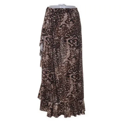 Långkjol (Brun, Flerfärgad) Elastan, Polyester