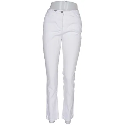 Spijkerbroek (Wit) van Alba Moda Katoen, Elastaan