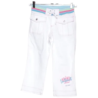 Pantalon (Blanc, Multicolore) de Intact Coton, Élasthane