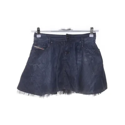 Spijkerrok (Blauw) van Diesel Katoen, Polyester