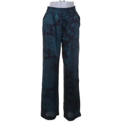 Pantalon patte d'éléphant (Noir, Multicolore) de Zara Woman Studio Polyester