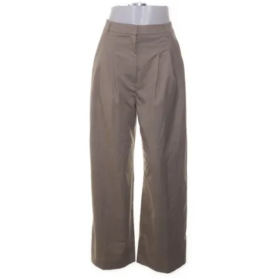 Pantalon (Beige) de H&M Modern Classic Élasthane, Polyester, Viscose