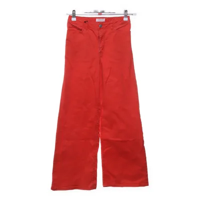 Spijkerbroek (Rood) van Lindex Katoen, Elastaan