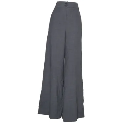 Pantalon de costume (Gris) de J.Crew Élasthane, Polyester, Laine