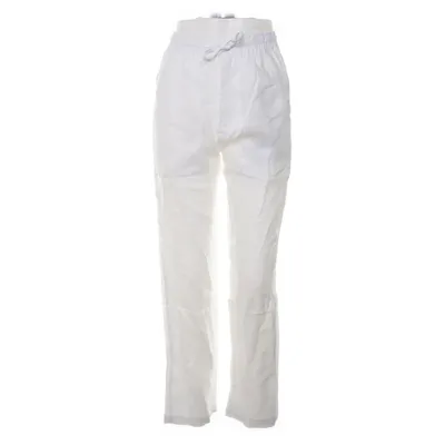 Pants (White) from Akryl Acrylic, Linen