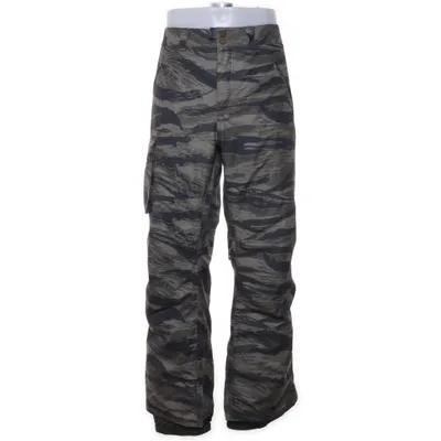 Snow pants (Green, Multicolored) from Burton Nylon, Polyester