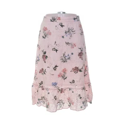 Rok (Roze, Meerkleurig) van Design by kappAhl Katoen, Viscose