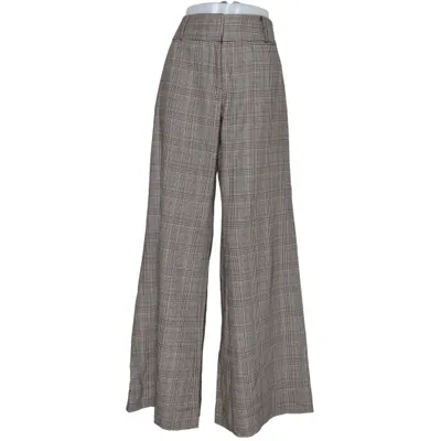 Jakkesætsbukser (Beige, Brun, Flerfarvet) fra Frame Bomuld, Polyester, Viscose, Uld