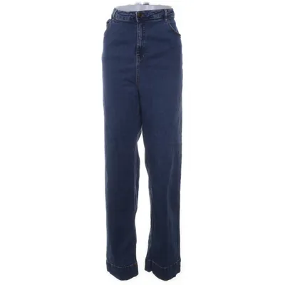 Spijkerbroek (Blauw) van Zizzi Katoen, Elastaan