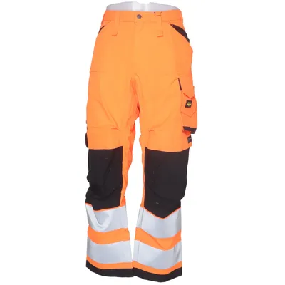 Werkbroek (Oranje, Zwart, Zilver) van Snickers Workwear Polyamide, Polyester