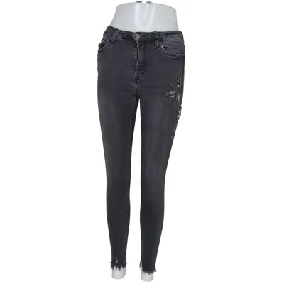 Spijkerbroek (Grijs) van Queen Hearts Katoen, Polyester, Viscose