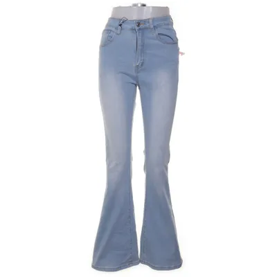 Jeans (Blå) från Romwe Bomull, Elastan, Polyester, Viskos