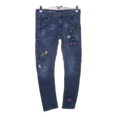 Jeans (Blå, Flerfärgad) från Regular by Lindex Bomull, Elastan