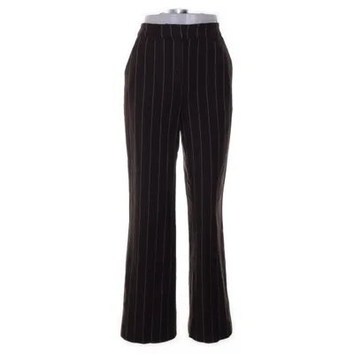 Suit pants (Brown, White) from Bik Bok Elastane, Recycled polyester, Viscose