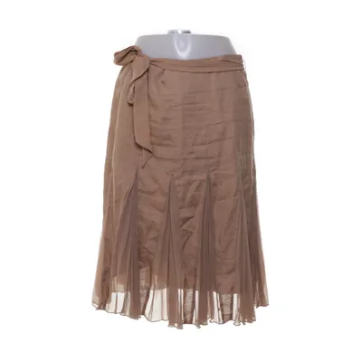 Skirt (Beige) from Derhy Cotton, Linen, Polyester
