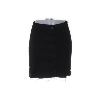 Spijkerrok (Zwart) van Perfect Jeans Gina Tricot Katoen, Elastaan