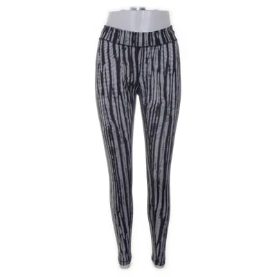 Sportleggings (Zwart, Wit) van Casall Elastaan, Polyamide