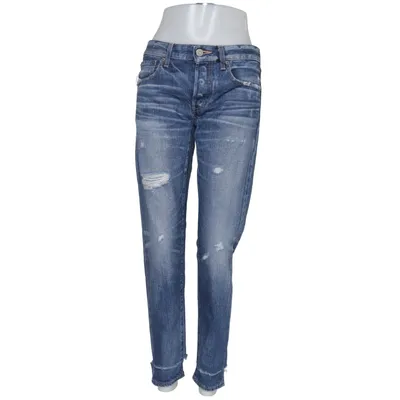 Jeans (Blå) från Moussy Bomull, Skinn