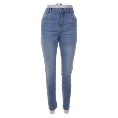 Spijkerbroek (Blauw) van Never Denim Katoen, Elastaan, Polyester
