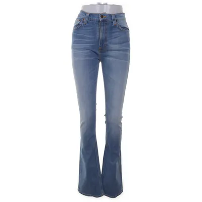 Spijkerbroek (Blauw) van Nudie Jeans Elastaan, Organisch katoen