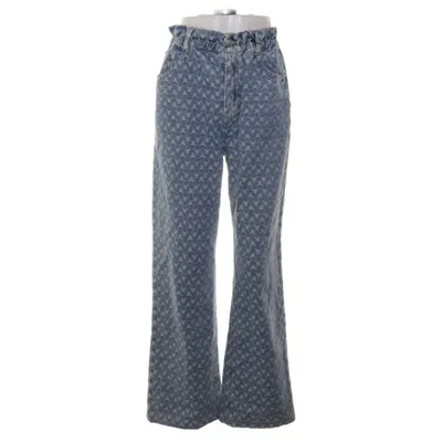 Spijkerbroek (Blauw, Wit) van ALIX Katoen