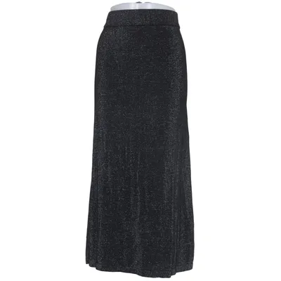 Nederdel (Sort, Sølv) fra Åhléns Metallfiber, Polyester, Viscose