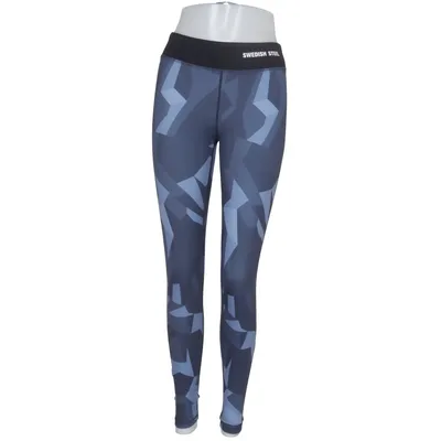 Sportleggings (Blau, Grau) von Swedish Steel Elasthan, Polyester