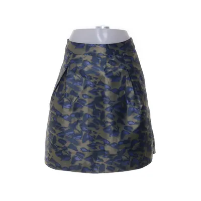 Kjol (Blå, Grön, Flerfärgad) från Rue de Femme Metallfiber, Polyester, Viskos
