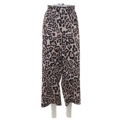 Palazzo broek (Beige, Zwart, Meerkleurig) van River Island Plus Elastaan, Polyester