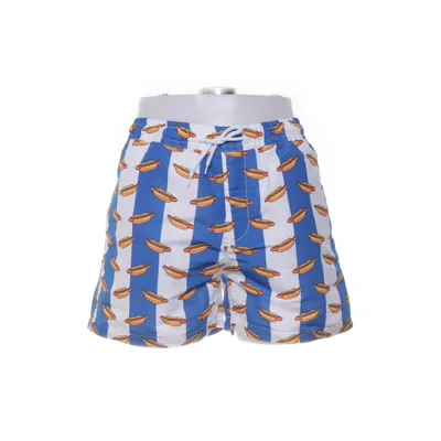Badshorts (Blå, Vit, Orange) från Biltema Polyester