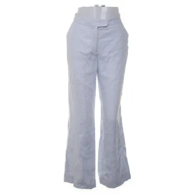Broek (Blauw) van Newhouse Acetaat, Linnen