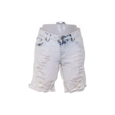 Denim shorts (Blue, White) from Parisian Collection Cotton